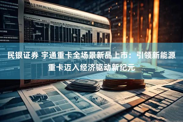 民银证券 宇通重卡全场景新品上市：引领新能源重卡迈入经济驱动新纪元
